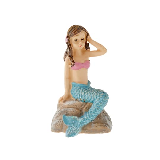 12 Pack: Mini Mermaid on a Rock by Make Market&#xAE;